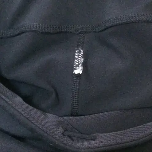 Lorna Jane Crop Black Mesh Leggings