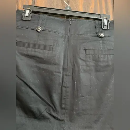 River Island ASOS black skirt size UK 8 97% cotton