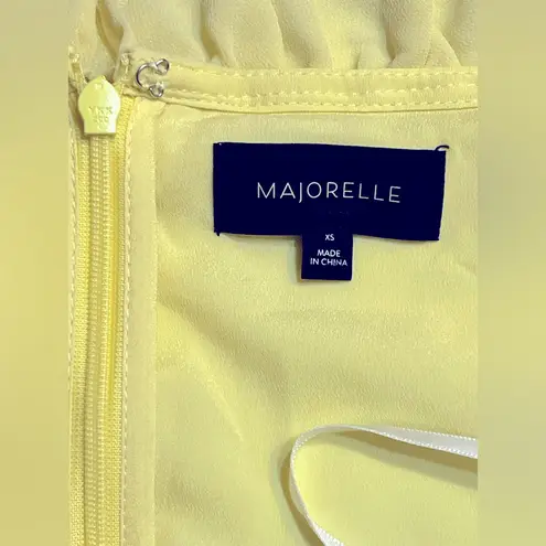 Majorelle Chandra Gown in Butter Yellow Size XS