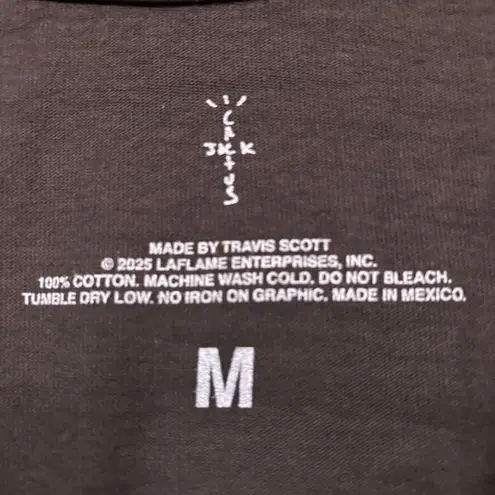 Cactus Jack Travis Scott Jackboys 2 Album B1 Pack Hip-Hop T-Shirt Size Medium