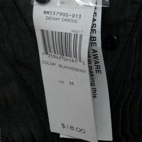 Miley Cyrus x Max Azria Dark Rinse Denim Dress Blue Size M