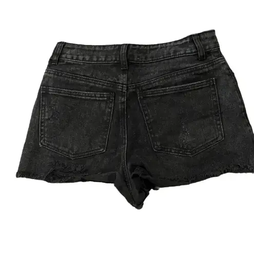Honey Punch  Black Denim Shorts Size‎ Small