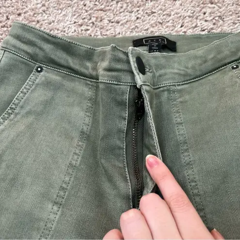 AYR Skinny Zipper Ankle Jeans