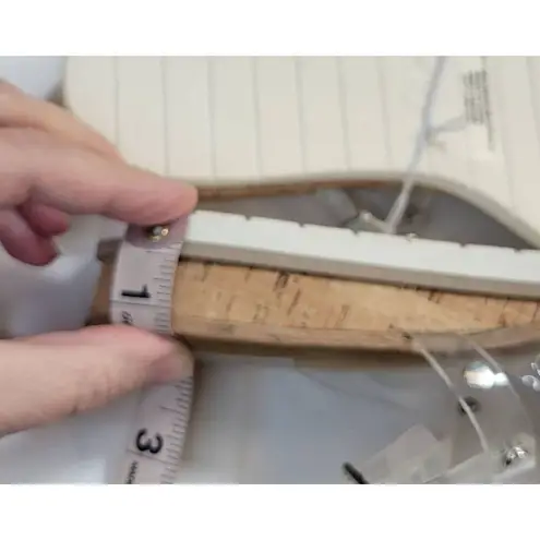 DV By Dolce Vita Clear Silver Studded Buckle Sandals Sz 9 1 Inch Espadrille Wedg