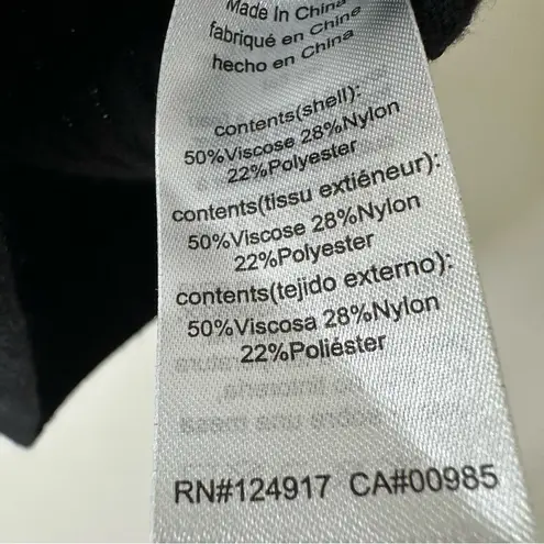 We Wore What Danielle Bernstein x Black Cable Knit Corset Top, Size S