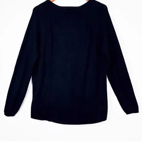 a.n.a . Light Pull Over V-Neck Top w/Sequin Details