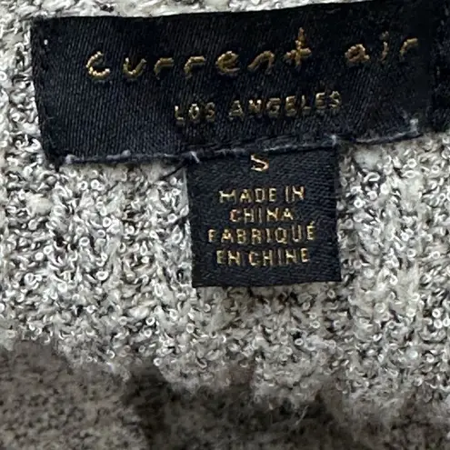 Current Air Los Angeles Womens Size Small Cable Knit Sweater Shirt Short Sleeve