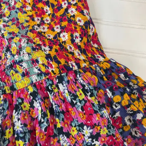 Patrons of Peace Carmar & Raw Hem Skirt & Ruffle Floral Halter Top Bundle Size S