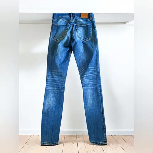 Lucky Brand 1047 Lucky Skinny Jeans 2/26 (28x30) Bridgette Mid Rise Stretch Cute Preppy