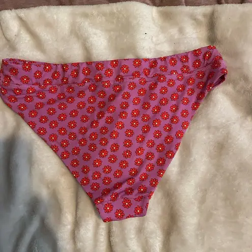 Urban Outfitters  Pink Floral Bikini Bottoms