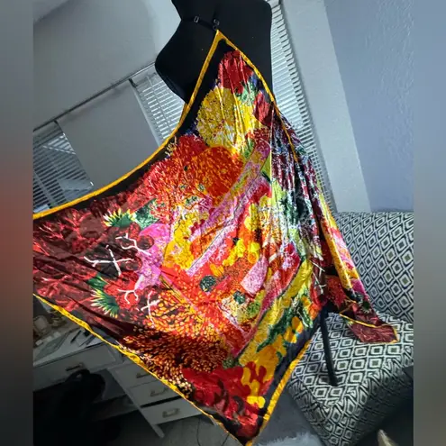 “Vestido Bohemio de Estilo Único Yellow Size M