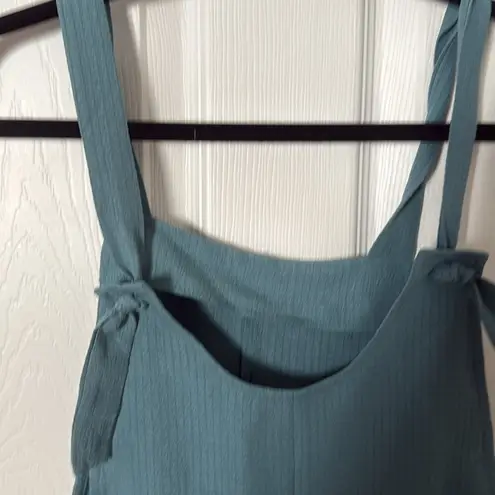 Teal Sleeveless romper with Pockets emery rose medium Blue