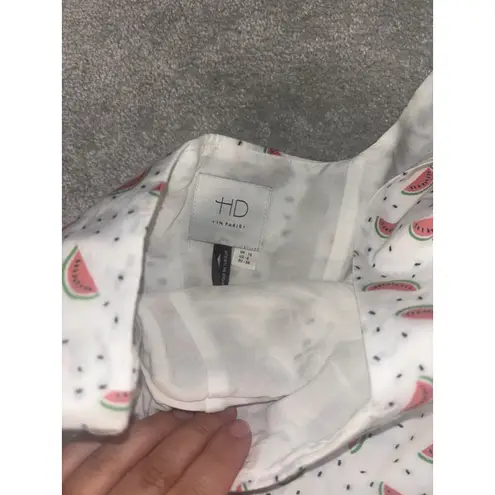 Anthropologie  HD in Paris Watermelon Park-bound One-Shoulder Dress 6 Pockets‎