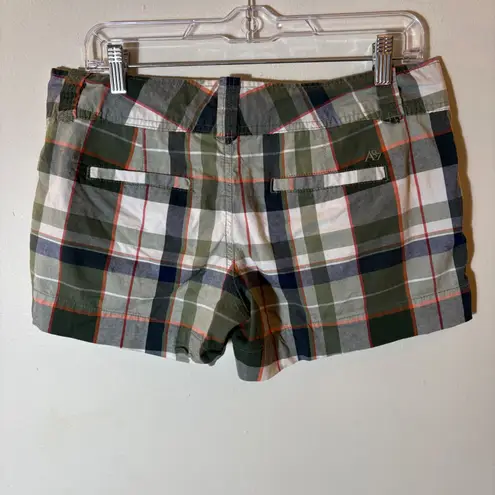 Aeropostale  Plaid Shorts Women's Size 9/10 Y2K Preppy Stretch - Image 2