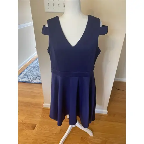 Yoins NWT Women’s Navy High Low Dress Size XL