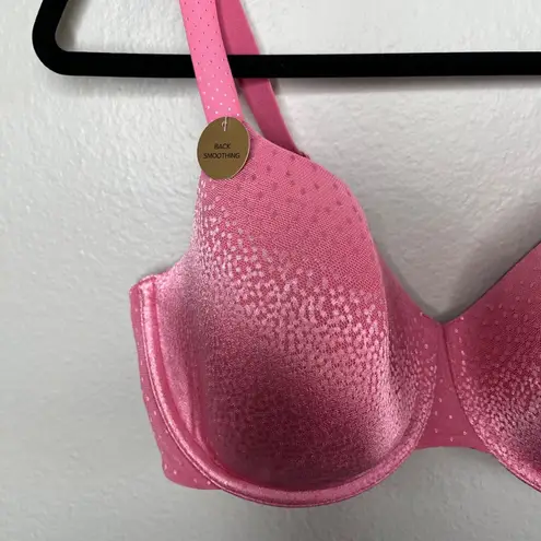 Wacoal Womens Pink Bra US 36G Underwire Back Appeal t-shirt bra 853303