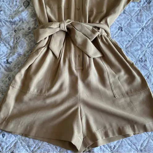 Simply Vera, Vera Wang Women's Simply Vera Vera Wang Belted Utility Romper - NWT- Size M