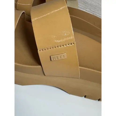 REEF Womens Cushion Vista Higher, Natural Patent SIZE 9.5