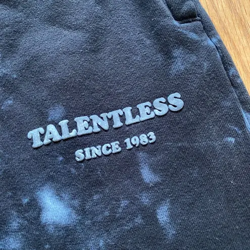 Talentless  WOMEN'S STAPLE BLACK DYE SWEATPANTS XL