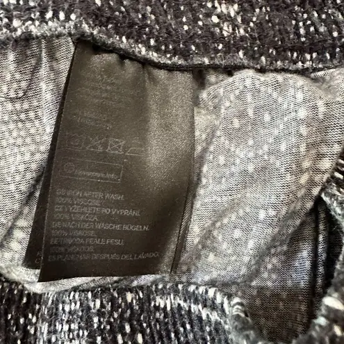 H&M Basic Line Boho Print Navy SOft Knit Joggers Size Large