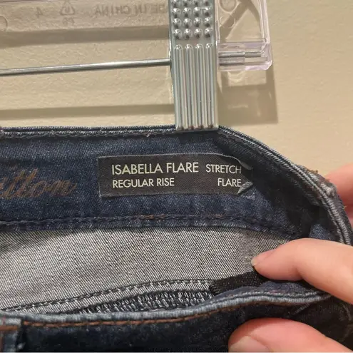 Buffalo David Bitton Isabella Flare Denim Jeans Regular Rise Women’s Size 27