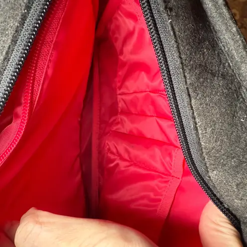 OGIO Charcoal Gray Shoulder Wool Messenger Bag Boho Casual Crossbody Everyday