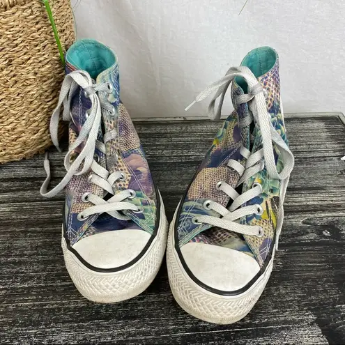 Converse  All Star Digital Floral Chuck Taylor Hightop Athletic Sneaker Shoes