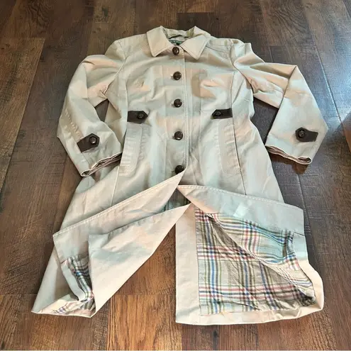 Kenneth Cole  Reaction trench coat, size M