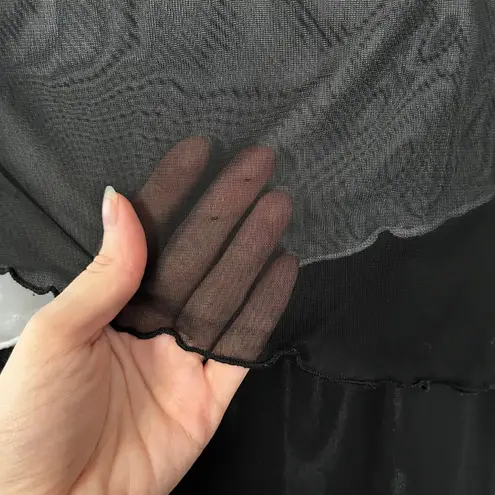 Vintage Vanity Black and White Mini Dress Small