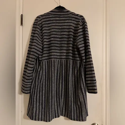 Simply Noelle Striped Open Front Cardigan – Size L/XL