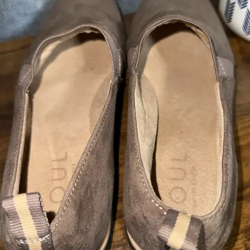 SOUL NATURALIZER Brown Suede Idea Slip On Loafer Shoe Casual Comfy Walking Sz 11