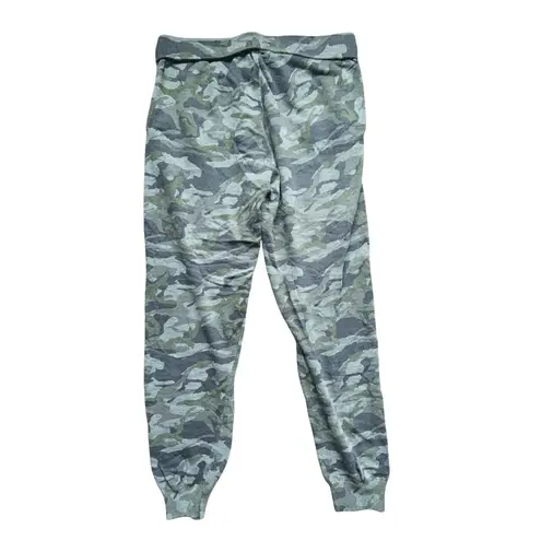 MONROW Camo Sporty Lounge Sweatpants Joggers Green Medium Army Cozy Streetwear