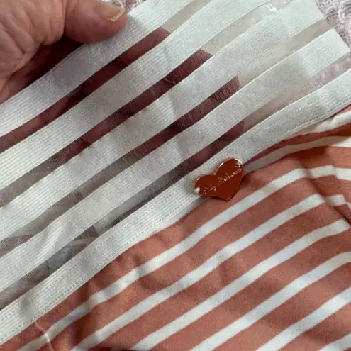 Cute booty lounge striped workout loungewear booty enhancing scrunch leggings SM