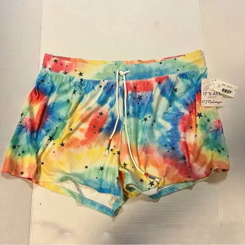 P.J. Salvage Pajama Short Stardust Short Multicolored Star Pattern Sz 2X NWT