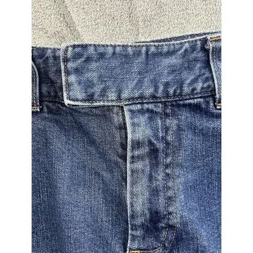 Banana Republic  Jeans Womens 6 Straight Leg Hook & Eye Dark Wash‎