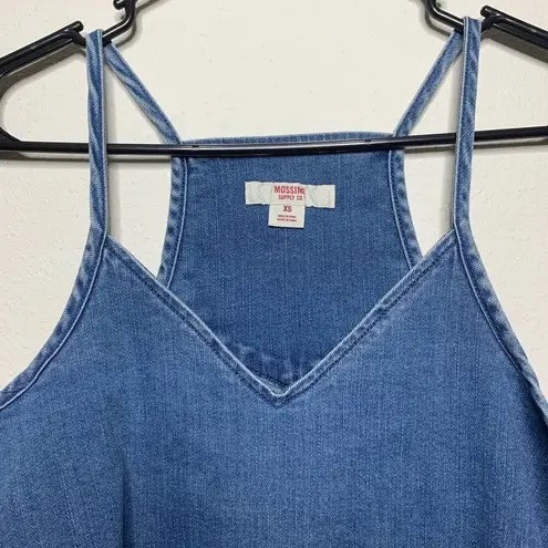 Mossimo Denim  Tank Top with Raw Hem