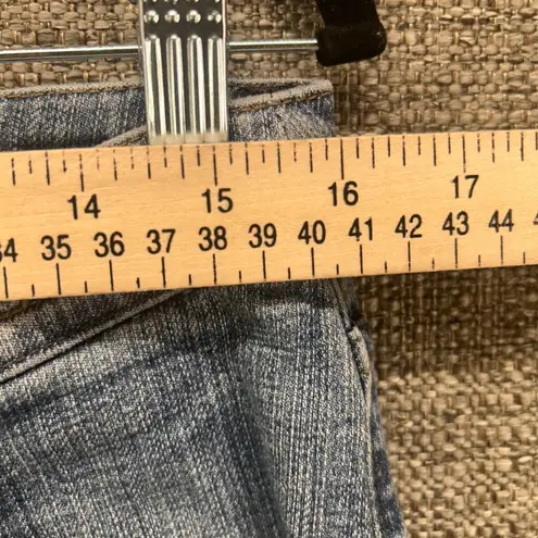 Chico's Straight Leg Jeans Blue 12 Or 2