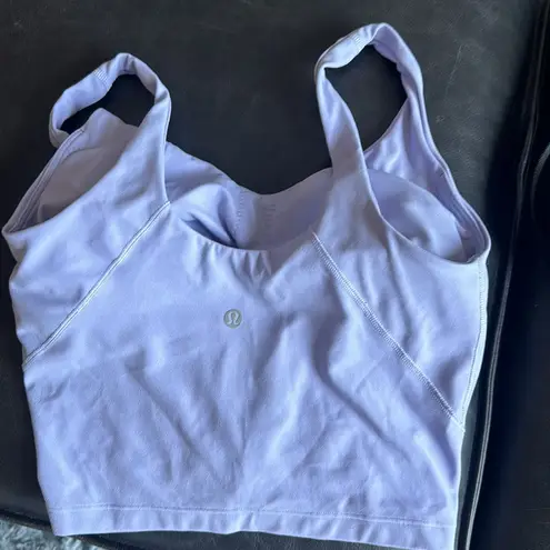 Lululemon align top size 8 lilac smoke