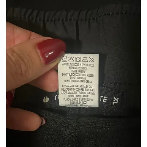 Thrive Societe Faux Wrap Skort in Black Women's sz. XL with Elastic Band