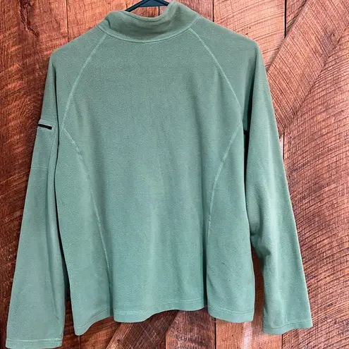 L.L.Bean  ladies fleece quarter zip pullover