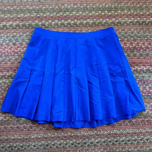 VTG COBALT BLUE PLEATED SKIRT Size M