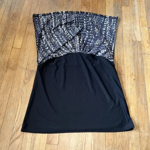 Villager Women's Multicolored Business/Casual Short Sleeve Lined Blouse Size L