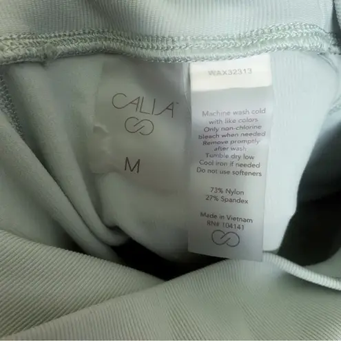 CALIA Women's Core Essential 7/8 Leggings M Green Size M