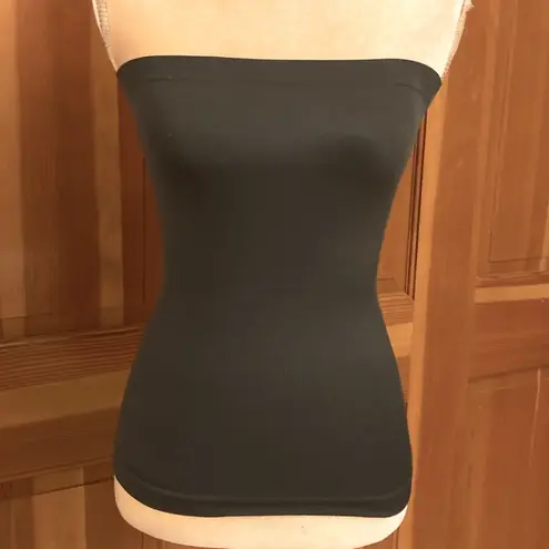 New Gray tummy control slimming tube top. One size Size M