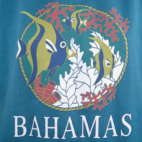 Vintage 90s Bahamas Fish Sweatshirt Size M
