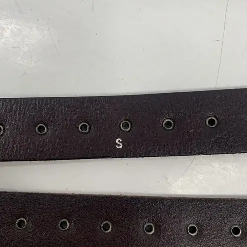 Silpada Designs Size Small Belt Brown Leather Studded Waist Wrap Around Women’s