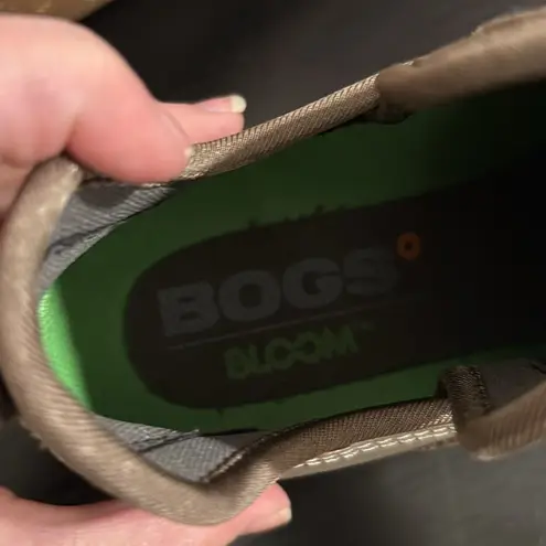 Bogs brown Women's Vista Wedge Open Bootie size 6 NWOT