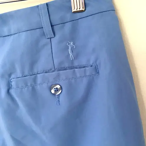 Vintage Monterey Club Golf Lightweight Blue Shorts Side Back Pockets Sz 8