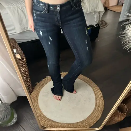 Genetic Denim Women’s 27 Dark Wash Boot Cut Jeans Y2K