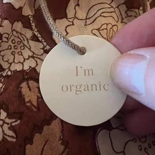 Cleobella Nasir Button Up Shirt Floral Top Organic Cotton Blouse NWT Large - Image 3